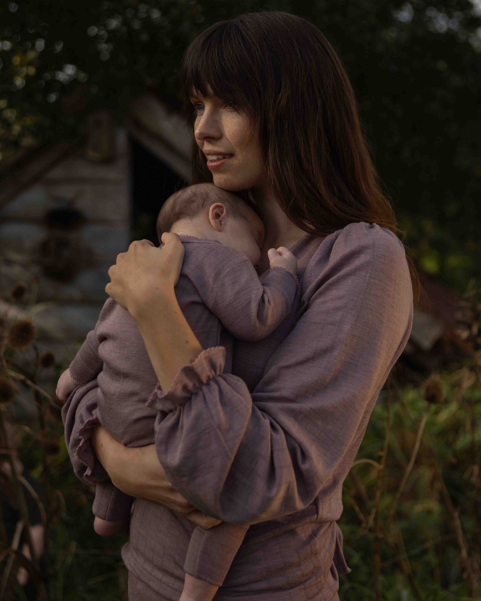 Unaduna - heather onesie_