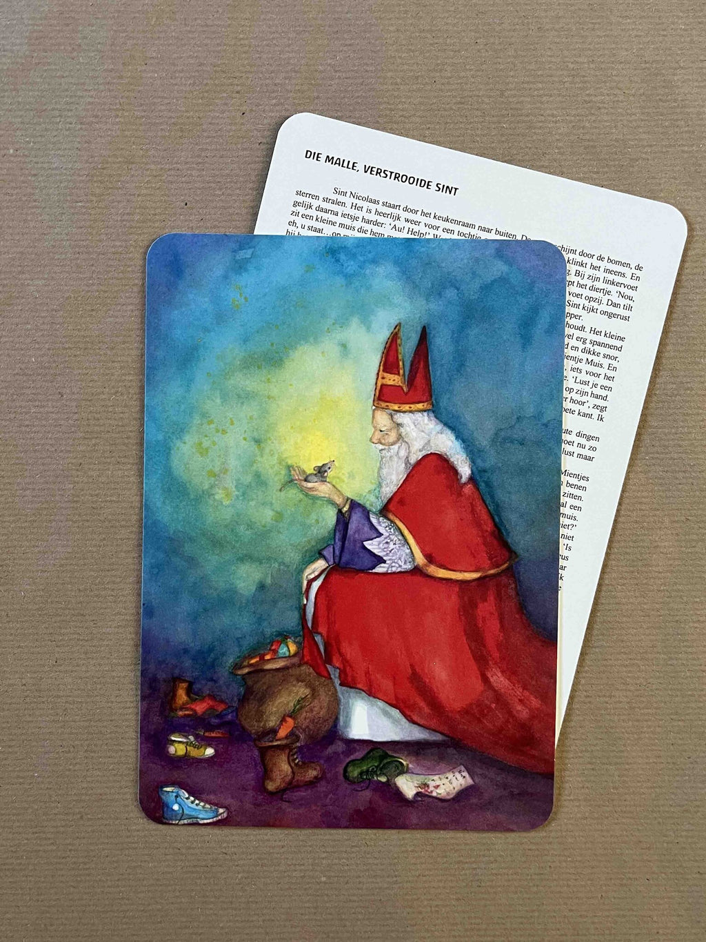 Vertelkaart Sinterklaas
