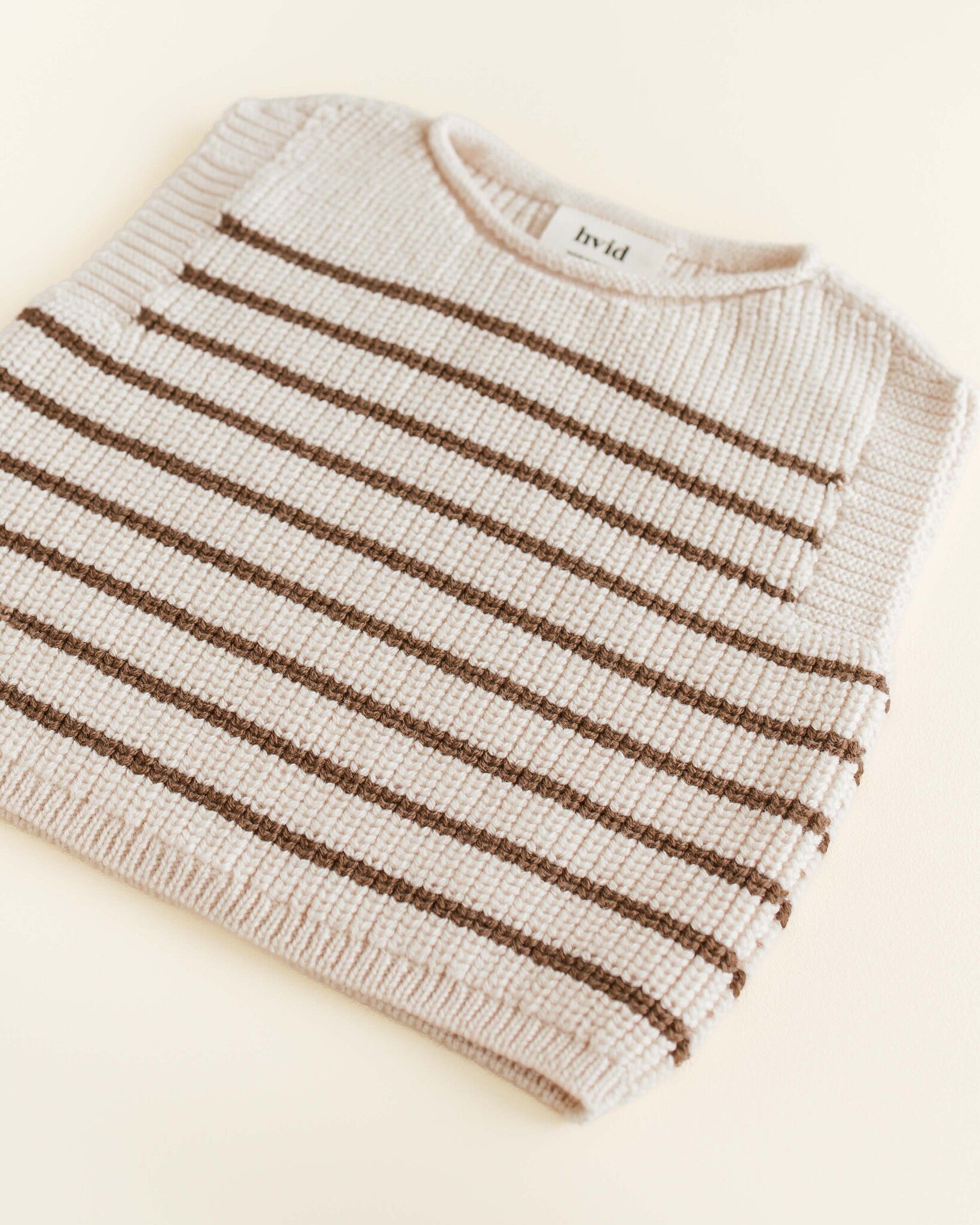 VEST HARVEY CREAM + MOCHA 3