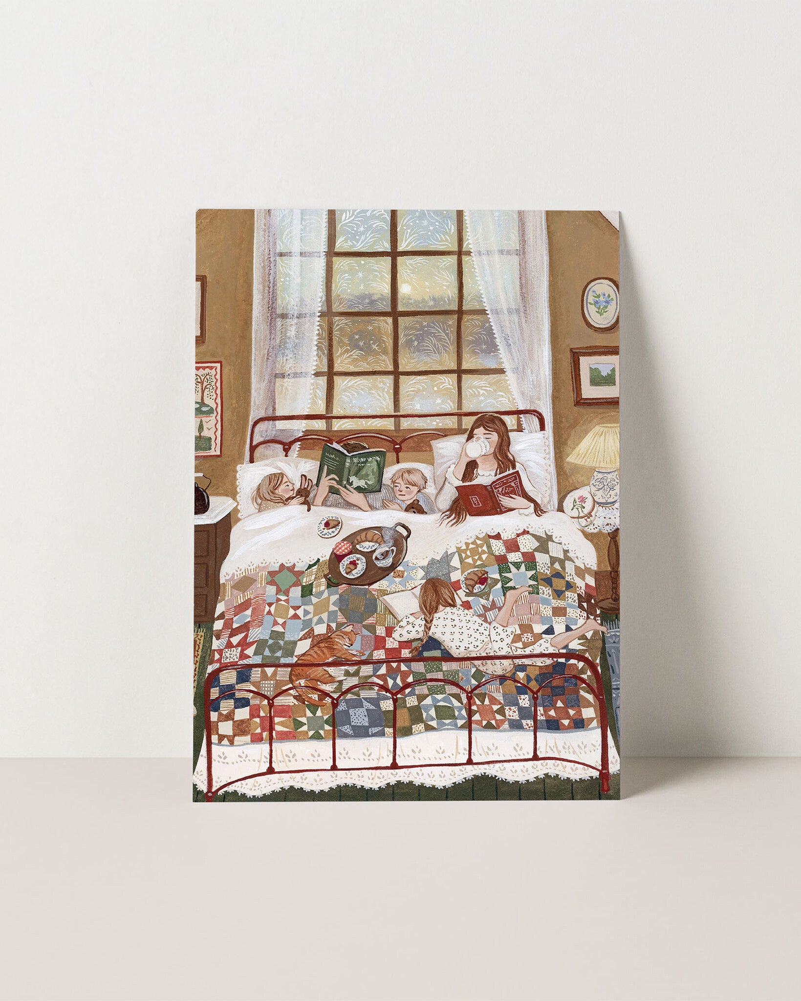 Winter Nest postcard
