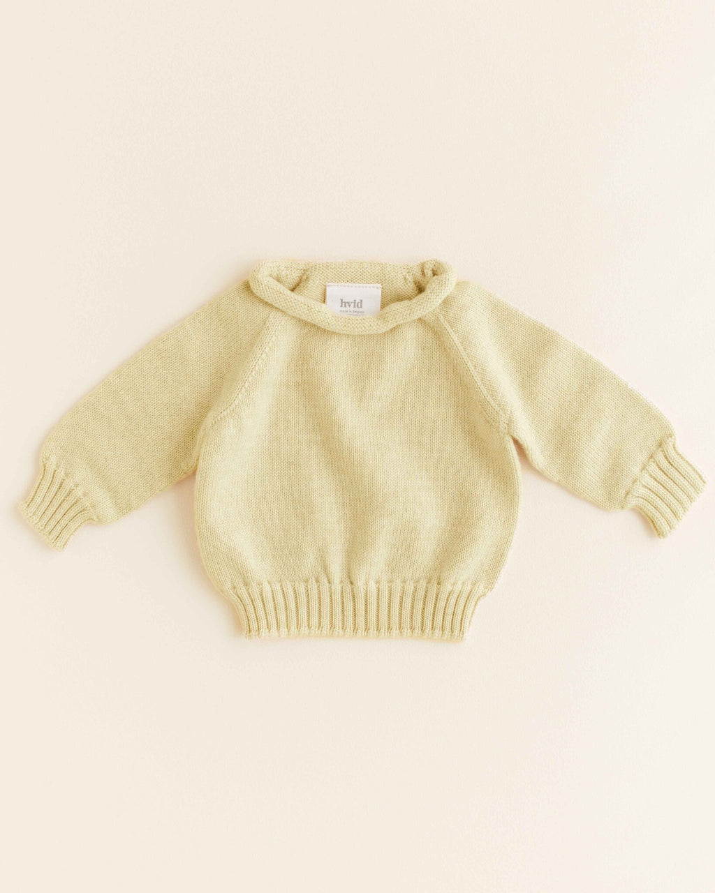 Wollen trui Georgette - light yellow1